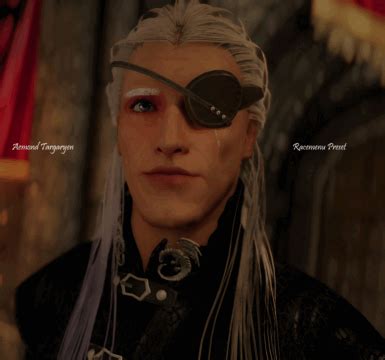 Aemond One-Eye Targaryen - High Poly Head HDT-SMP Racemenu Preset - Nexus Skyrim SE RSS Feed ...