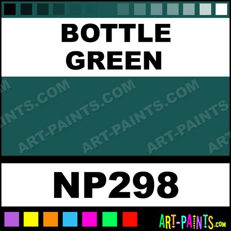 Bottle Green Nupastel 60 Set Pastel Paints - NP298 - Bottle Green Paint ...