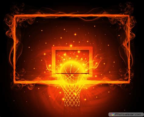 Basketball Game with Design Elements in Pictures • Elsoar | Basketball ...