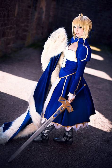 Fate/Stay Night - Saber by Calssara | Fate stay night, Stay night, Masquerade costumes