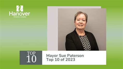 Mayor’s Top Ten of 2023 ~ Planning for the future. | Hanover