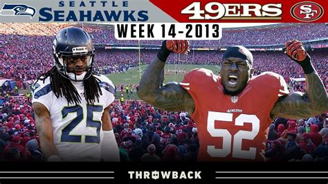 PHYSICAL Rivalry Game! (Seahawks vs. 49ers 2013, Week 14) - YouTube