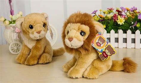 Aliexpress.com : Buy Free Shipping 18CM Cute Lion Plush Toys Lioness ...