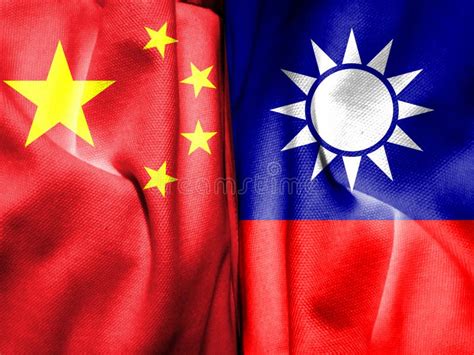 The National Flag of the People S Republic of China. Taiwan Flag Stock ...