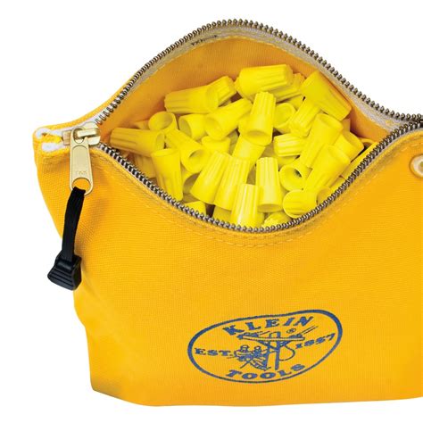 Zipper Bags, Assorted Canvas Tool Pouches, 3-Pack - 5539CPAK | Klein Tools