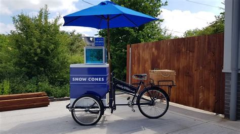 Snow Cones Tricycle Hire - Pimms Bike Corporate Events London | Snow ...