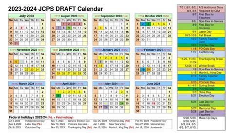 Jcps Early Childhood Calendar – Printable Template Calendar