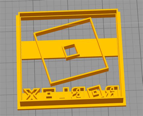 Download STL file cutter cookie roblox cortante de galletitas • 3D print template ・ Cults