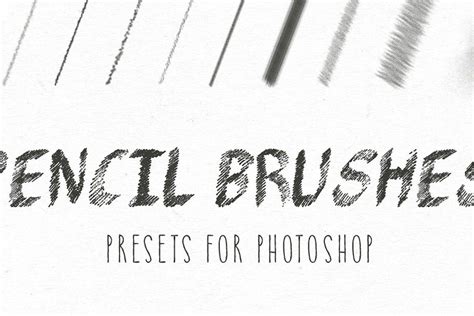 Pencil brushes in Photoshop have long been a favorite for designers ...