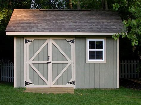 Gable Roof Shed Plans - Build a Gable Shed | Storage Shed Plans