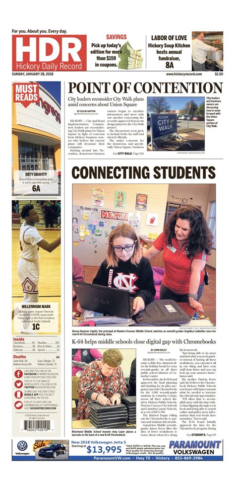 Hickory Daily Record: Connecting Students: K-64 helps middle schools ...