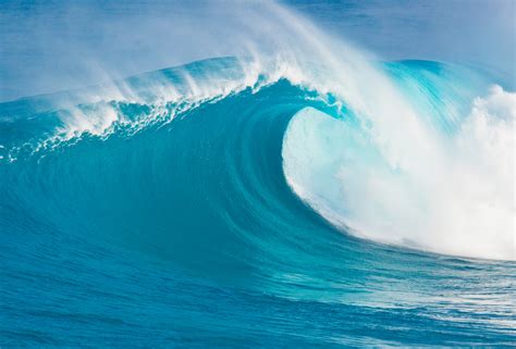 Free photo: Ocean Wave - Blue, Current, Flow - Free Download - Jooinn