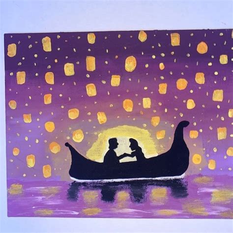 Pin by cute site on painting | Diy canvas art painting, Disney canvas ...