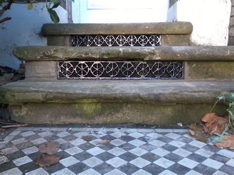 Original Antique Cast Iron Floor Grilles, Vents & Grates