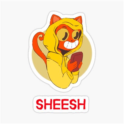 "Sheesh anime" Sticker by MiskovicShop24 | Redbubble