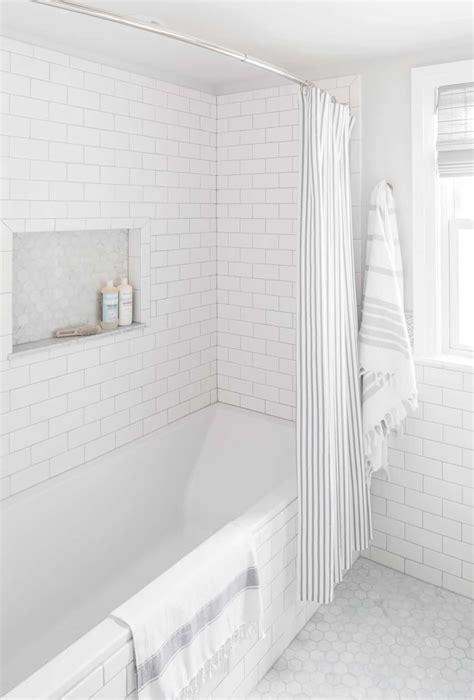 small-bathroom-renovation-white-subway-tile-centered-by-design - Centered by Design