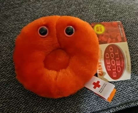 GIANT MICROBES BY Drew Oliver Red Blood Cell Biology Mini Plush 5 ...