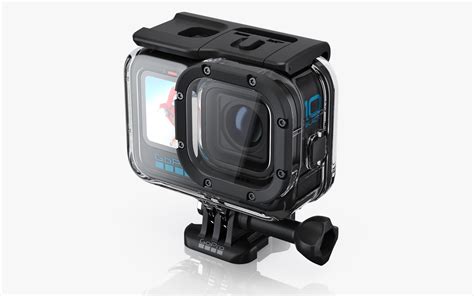 GoPro HERO 10 Black with Waterproof Case model - TurboSquid 1797935