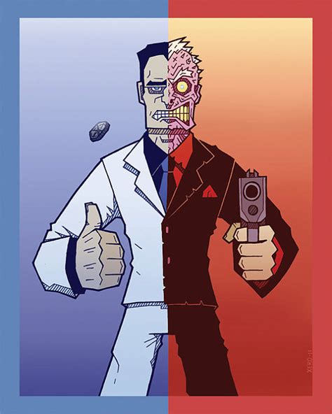 Harvey Dent - 'Two-Face' by iamxer0 on DeviantArt