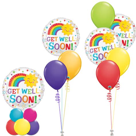 Get Well Soon Balloons | Cardiff Balloons | Helium Balloons