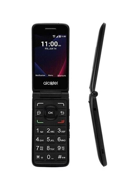 Alcatel GO Flip V 4051S 4G LTE Flip Phone Cell Phone Verizon Wireless ...