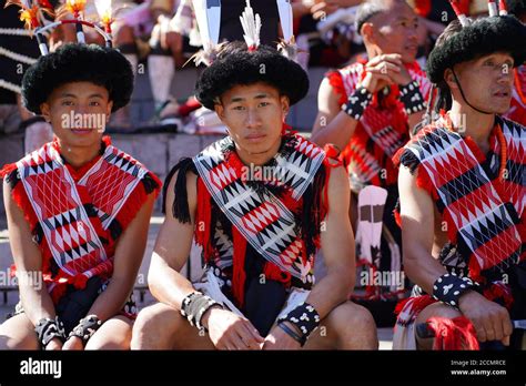 Naga tribes culture, heritage and traditions from Hornbill festival, Kisama, Nagaland, North ...