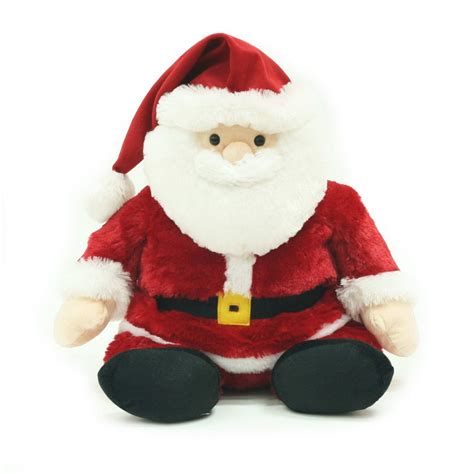 Holiday Time 18" Classic Santa Claus Plush - Walmart.com - Walmart.com