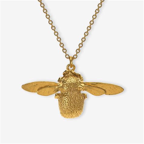 Alex Monroe Gold Bee Necklace – cultsmiths