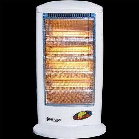 Igenix IG0165 1600w Halogen Heater Timer W/ Remote | Appliances Direct