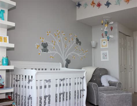 Baby "M" Modern Gray Nursery - Project Nursery