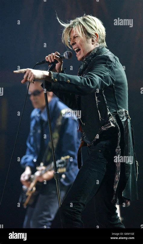 David Bowie The Reality Tour Stock Photo - Alamy