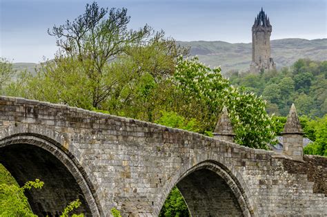 Stirling Bridge by Scotland by Day and Night