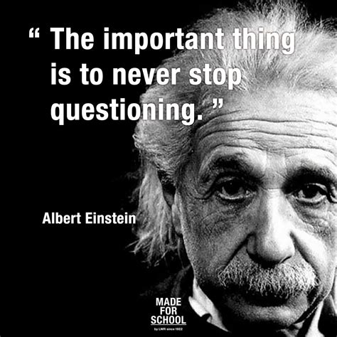 "The important thing is to never stop questioning."-Albert Einstein #Spectrumlearn #quotes # ...