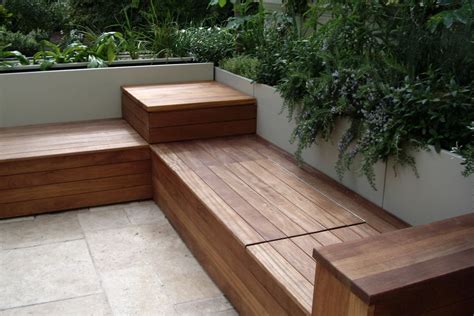 Deck Storage Bench, Deck Bench Seating, Patio Bench, Garden Seating, Outdoor Seating, Outdoor ...