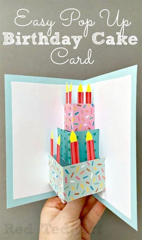 30 Handmade Birthday Card Ideas | Simple birthday cards, Birthday card ...