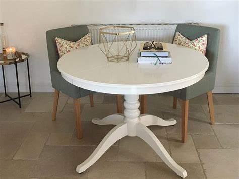 IKEA INGATORP White Round Extendable Dining Table | in Rothwell, West Yorkshire | Gumtree
