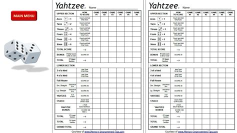 Yahtzee – The Classic Dice Game – Power Point Games