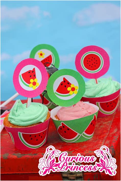 Curious Princess: WATERMELON PARTY PRINTABLES