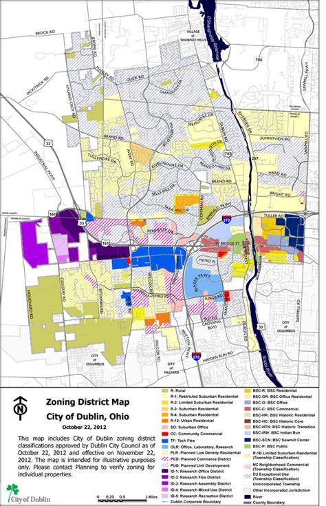 Zoning Map & GIS - Dublin, Ohio, USA