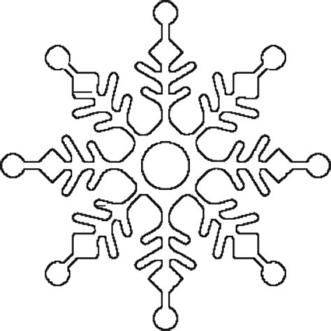 snowflake outline clipart 10 free Cliparts | Download images on Clipground 2024