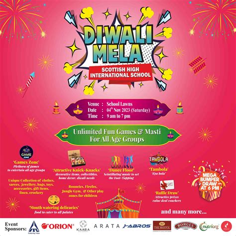 DIWALI MELA 2023 - Scottish High International School Gurgaon