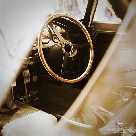 Aston Martin DB3 Interior #04 Sepia Edition Prints - Cars and Roses