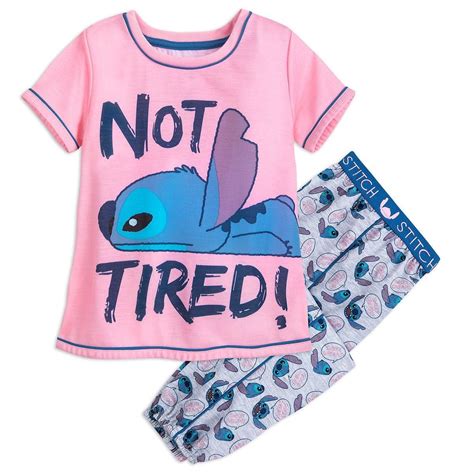 Stitch Sleep Set for Girls | Stitch clothes, Cute pajama sets, Stitch disney