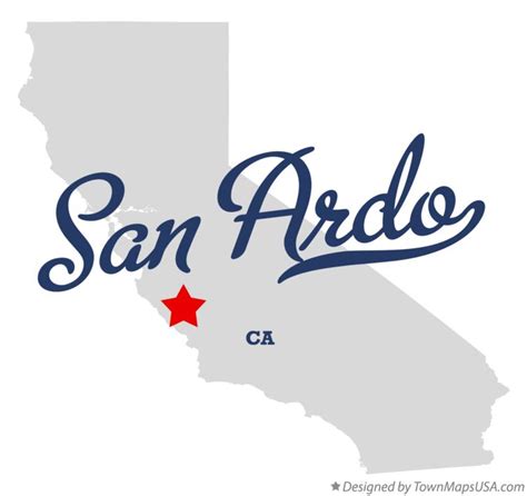 Map of San Ardo, CA, California