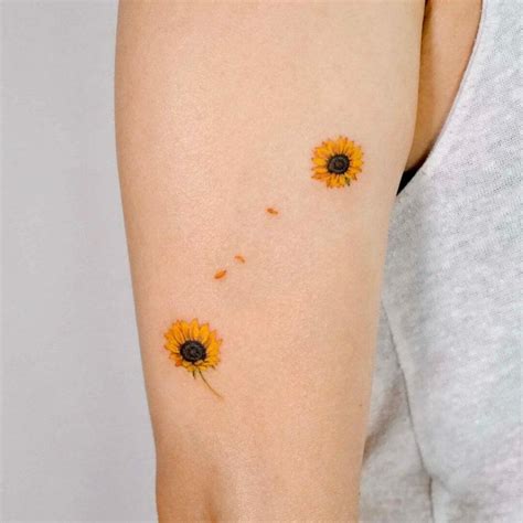 10 Best Sunflower Tattoo Ideas You Have To See To Believe! | Outsons ...