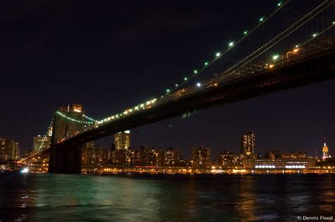 Brooklyn Bridge at Night | Dennis Flood Photography