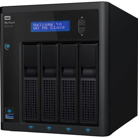 Western Digital My Cloud EX4100 40tb NAS Server 4x10000gb WD Red Pro ...