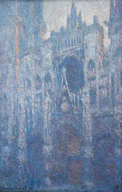 Rouen Cathedral, Clear Day, 1894 - Claude Monet - WikiArt.org