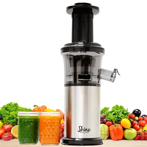 Tribest Shine Vertical Compact Cold Press Masticating Juicer – javariya ...