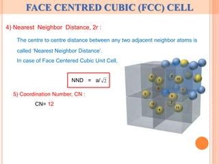 FCC STRUCTURE